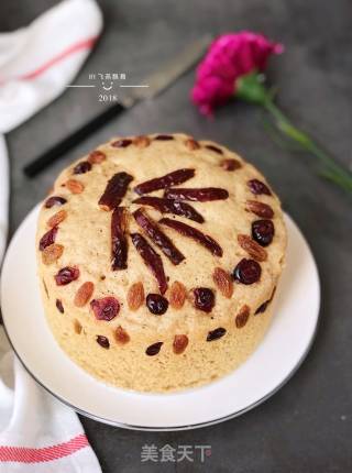 Red Bean and Barley Rice Cake recipe