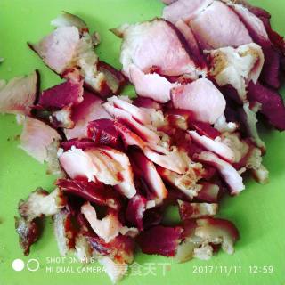 Stir-fried Bacon with Chinese Cabbage recipe