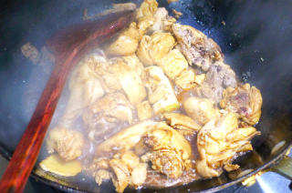 Chicken Stewed with Mushrooms recipe