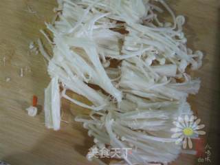 Fish Flavored Enoki Mushroom recipe