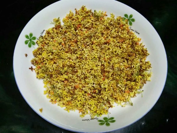 Homemade Dried Osmanthus in The Microwave recipe