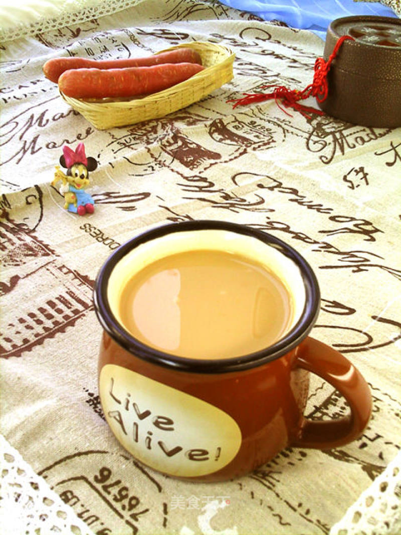 Carrot Two Bean Soy Milk recipe