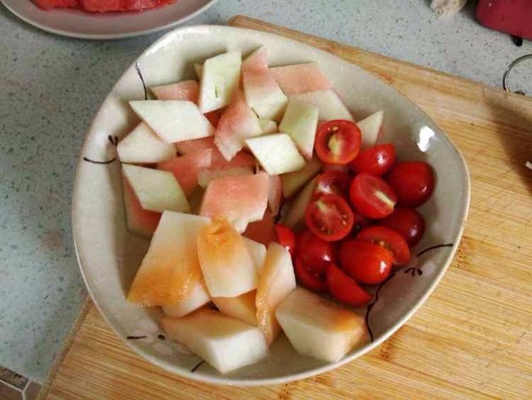 Weight Loss: Watermelon Peel Salad recipe
