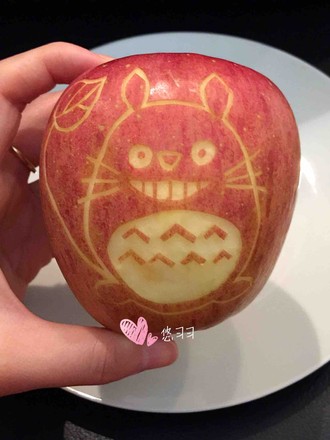 Apple Cartoon Carved Pea Dragon recipe