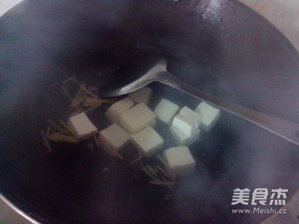 Watercress Tofu Soup recipe