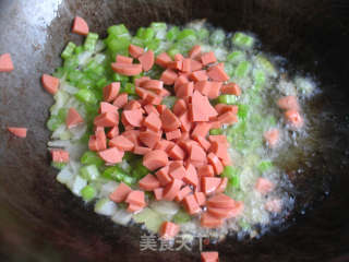 Laoganma Purple Cabbage Fried Rice recipe