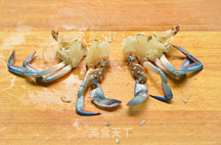 Fried Crab with Green Onion and Ginger recipe