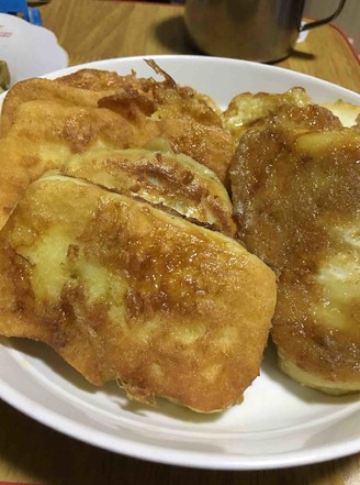 Pan-fried Golden Steamed Bread Slices