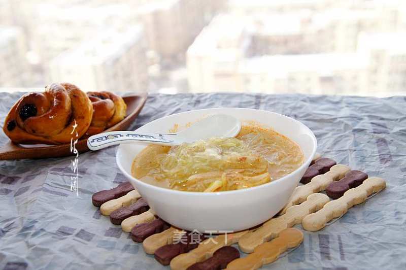 Radish Vermicelli Soup recipe