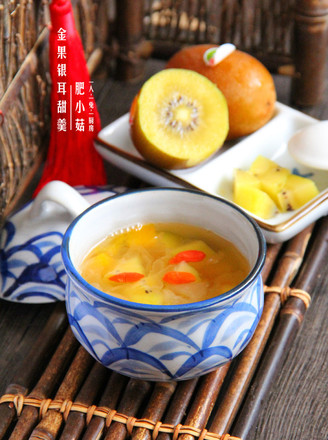 Golden Fruit and Tremella Sweet Soup recipe