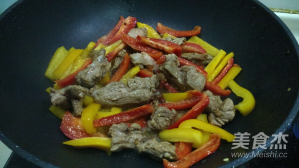 Bell Pepper Duck Cold Noodle recipe