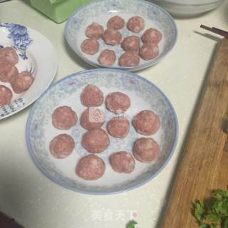 Homemade Winter Melon Meatball Soup recipe
