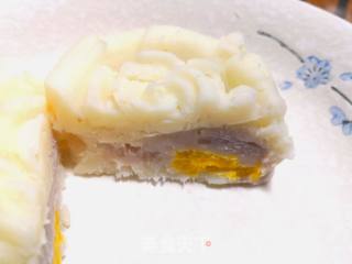 Yam and Taro Mud Mooncakes recipe