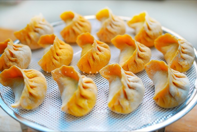 Pumpkin Steamed Dumplings recipe