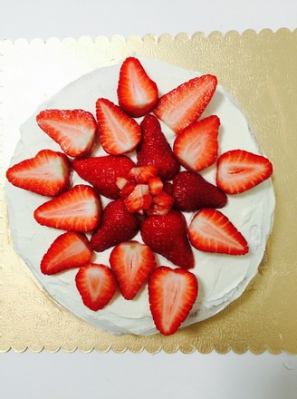 Chiffon Strawberry Birthday Cake recipe