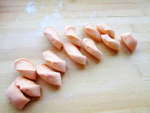 Pork Dumplings with Carrot Sauce recipe