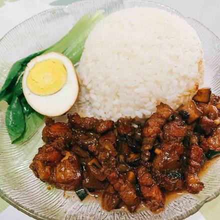 Cola Pork Rice recipe