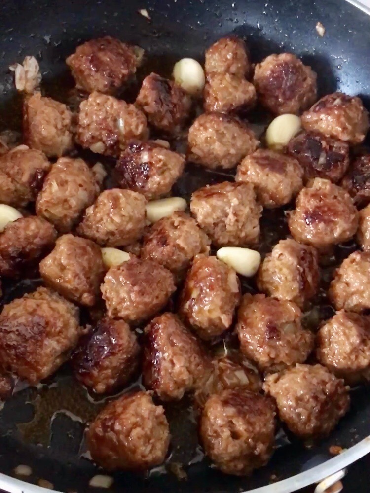 Beef Meatball Supper recipe