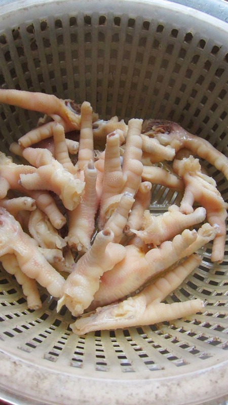 Tiger Skin and Chicken Claws recipe