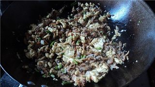 Fried Clams with Egg recipe