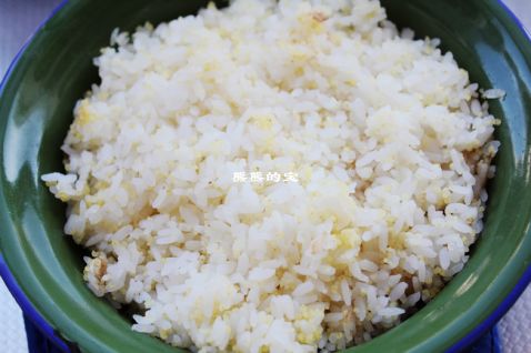 Zhu Hou Sausage Fried Rice recipe
