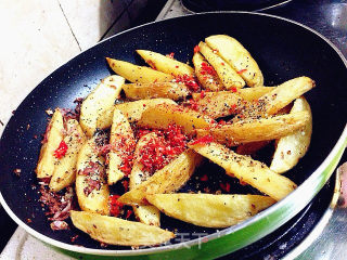 Bacon Vanilla Potato Wedges recipe