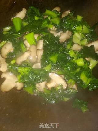 Stir-fried Vegetables with Mushrooms recipe