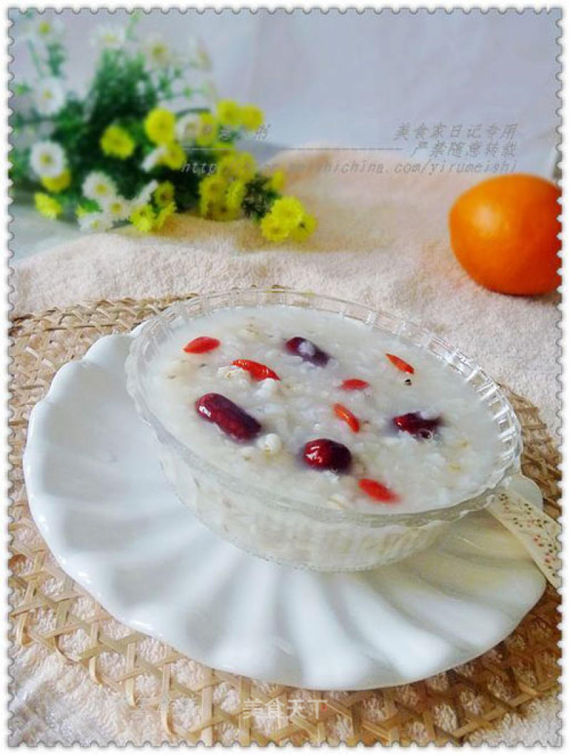 【flower Porridge】enriching Blood and Removing Dampness---red Dates and Barley Porridge recipe