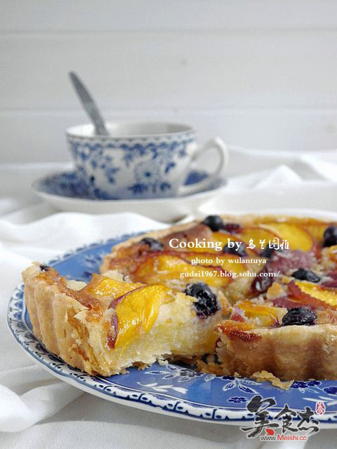 Almond Butter Peach Pie recipe