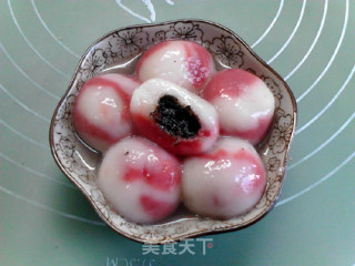 Red Yeast Marble Dumpling recipe