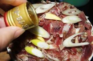 Steamed Golden Fire Ham Shredded Chinese Cabbage recipe