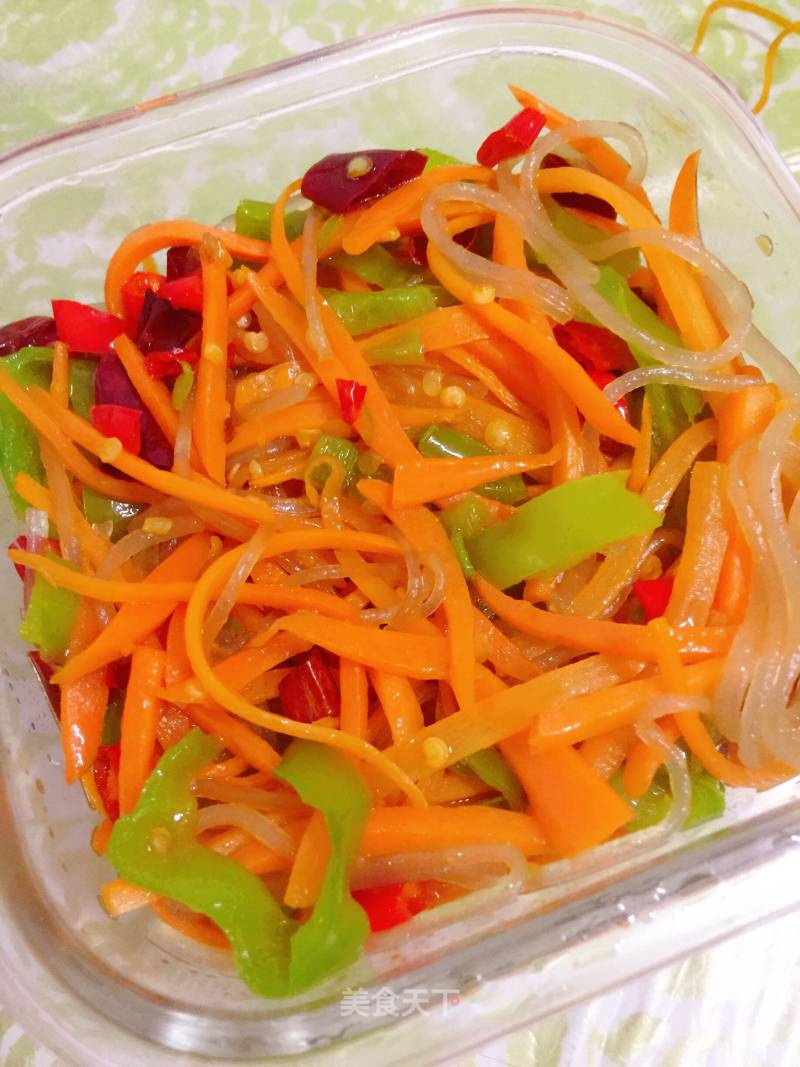 Carrot Fried Noodles recipe