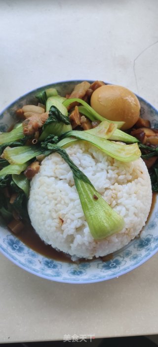 Braised Pork on Rice recipe