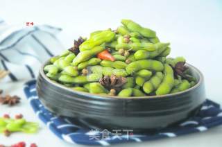 Summer Refreshing Boiled Edamame recipe
