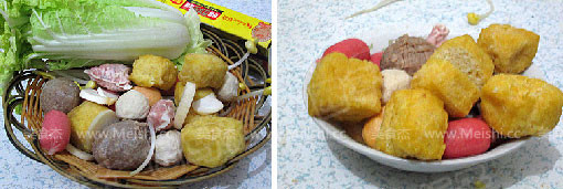 Curry Fish Ball Hot Pot recipe