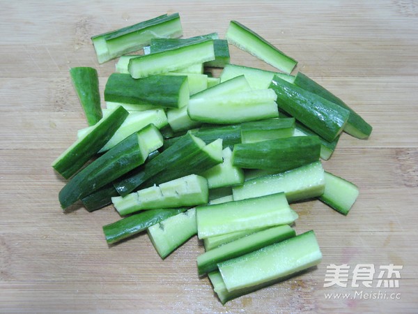 Cucumber with Tempeh recipe