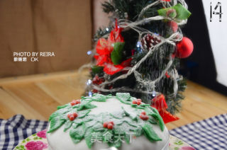 Christmas Fondant Cake recipe