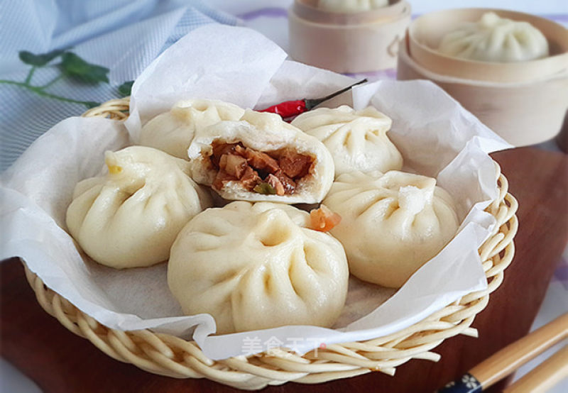 Sauce Pork Buns recipe