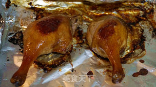 Roasted Honey Sauce Duck Leg recipe