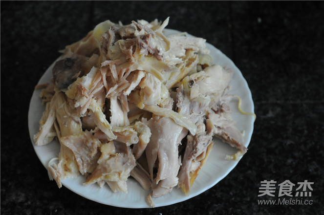 Spicy Shredded Chicken recipe