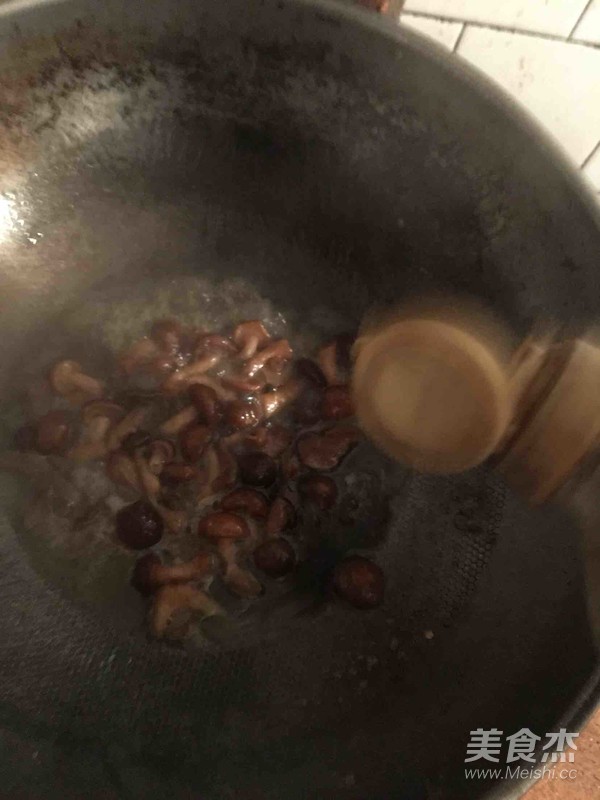 Mushroom Egg Soup recipe