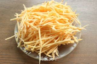 Sweet and Sour Sweet Potato Shreds recipe