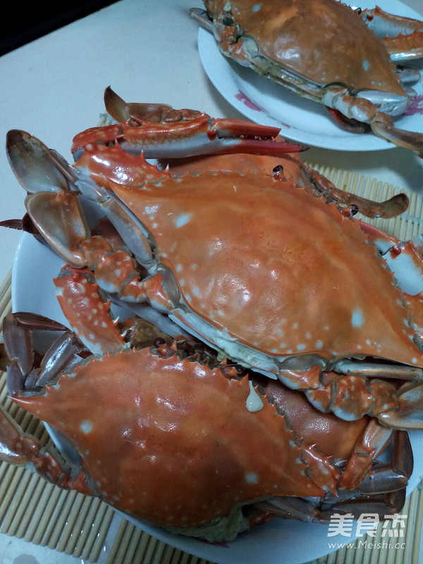 Steamed Crab recipe