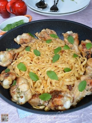 Chicken Shank Italian Style Golden Noodles (one of The Series) recipe