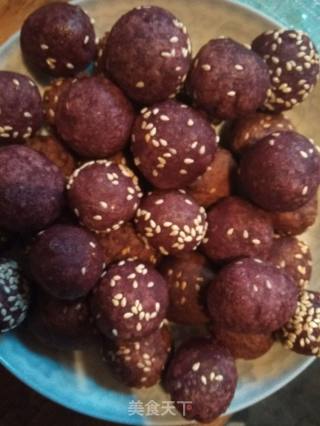 Purple Sweet Potato Ball recipe