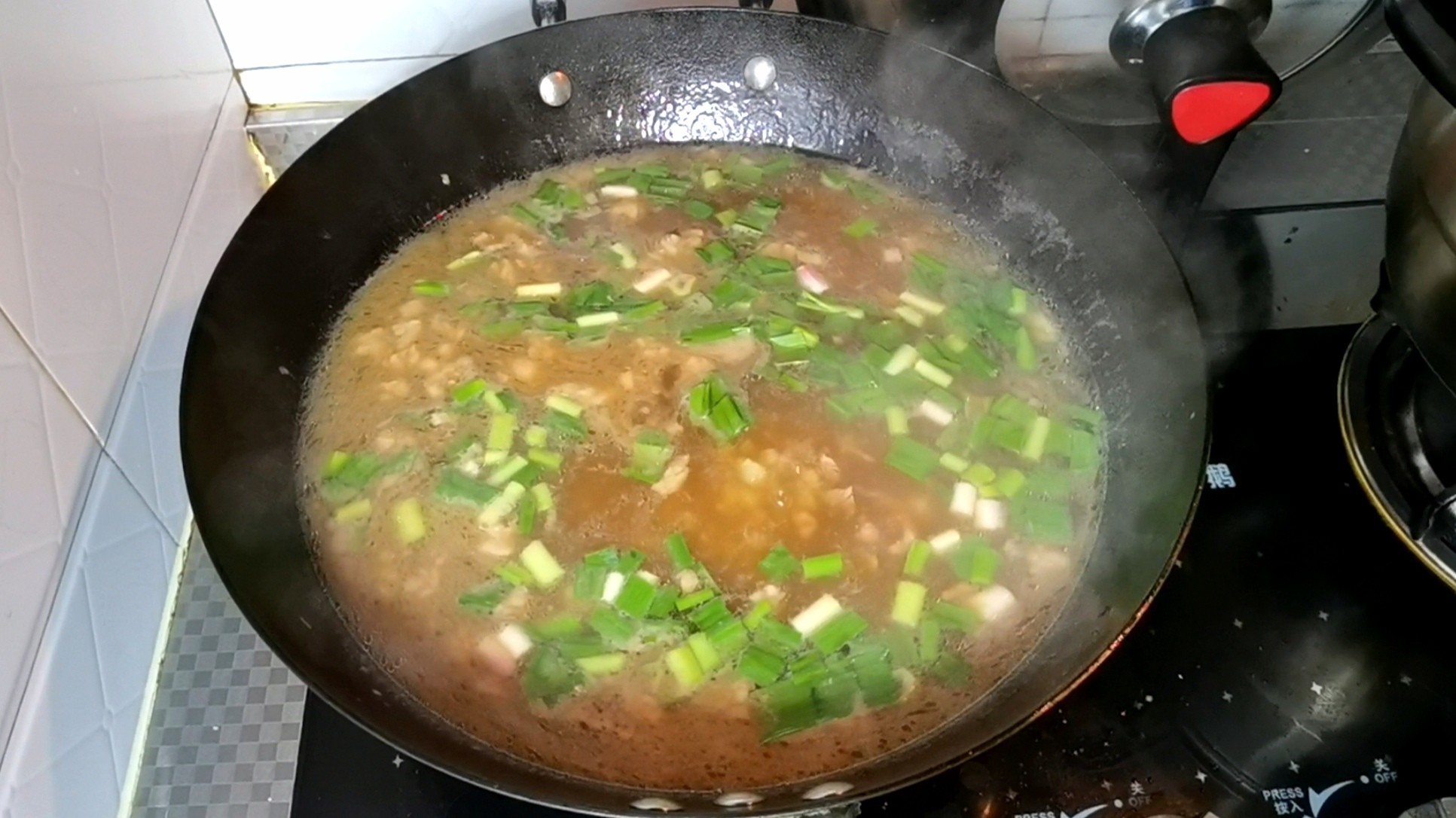 Delicious Mutton Soup Noodle Wowo recipe