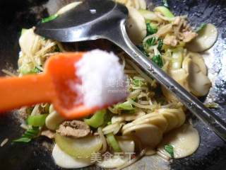 Stir-fried Rice Cake with Vegetables recipe