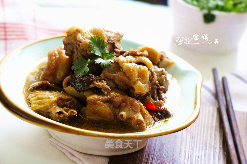 Chai Chicken and Mushroom Stew recipe