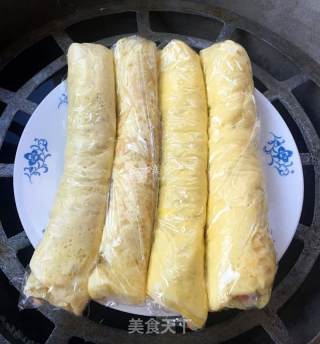 Emerald Meat Omelet recipe