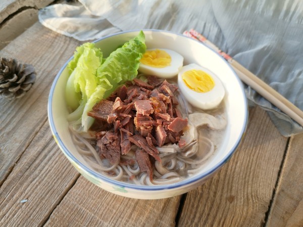 Soba Beef Noodles recipe